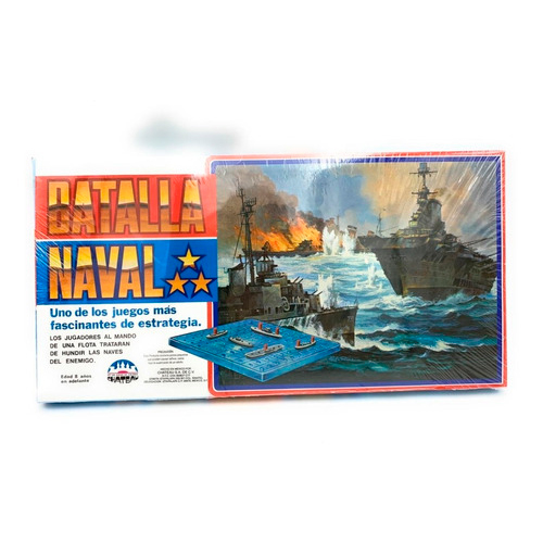 Didacti Batalla naval chica 38; 2 tableros de 14x14x1.5 cm