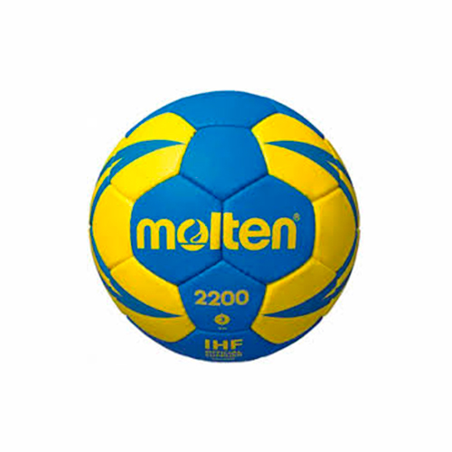 Didacti Balón handball azul amarillo N.2