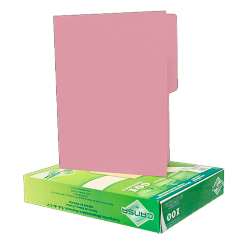 Didacti Folder carta rosa 100 piezas